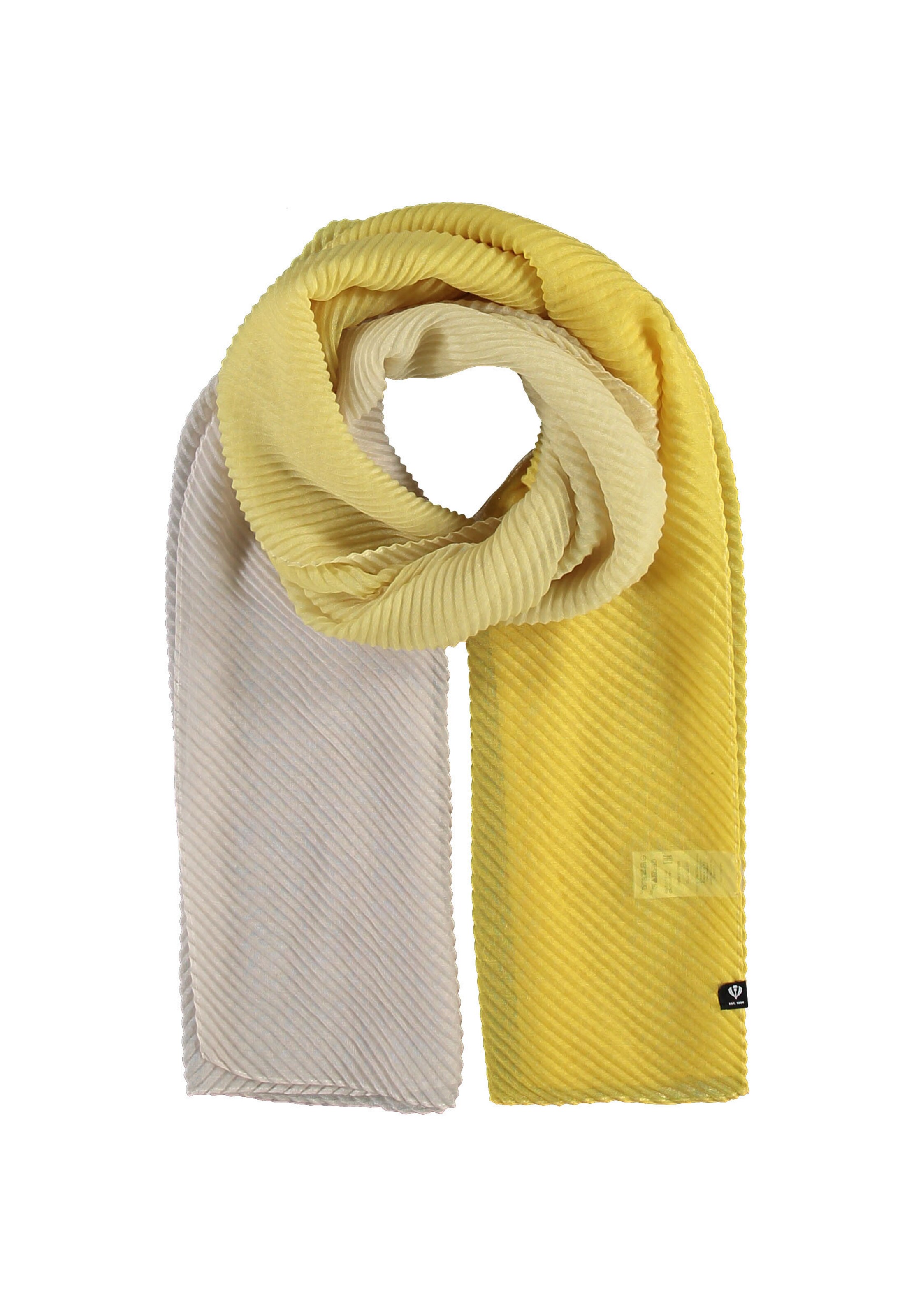FRAAS Schal in Gelb: Vorderseite