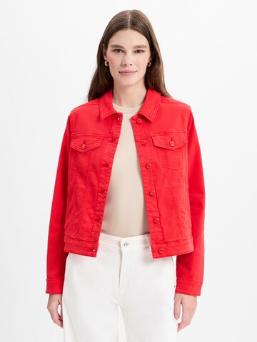 s.Oliver Jeansjacke ' ' in Rot: Vorderseite