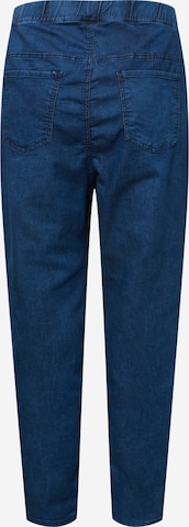 Zizzi Skinny Jeggings 'JALMA' in Blauw