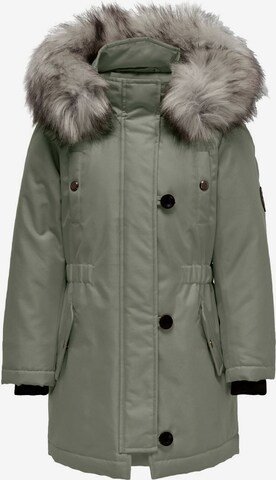 KIDS ONLY Winter Jacket in Green: front