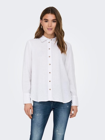 JDY Blouse 'Say' in Wit: voorkant