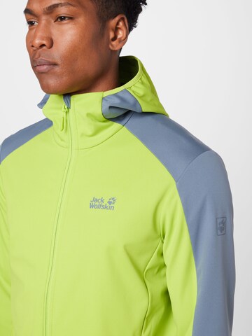 Veste outdoor 'Go Hike' JACK WOLFSKIN en vert