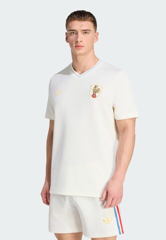 ADIDAS PERFORMANCE - Camiseta de fútbol 'Frankreich Rugby 120 Years' en blanco: frente