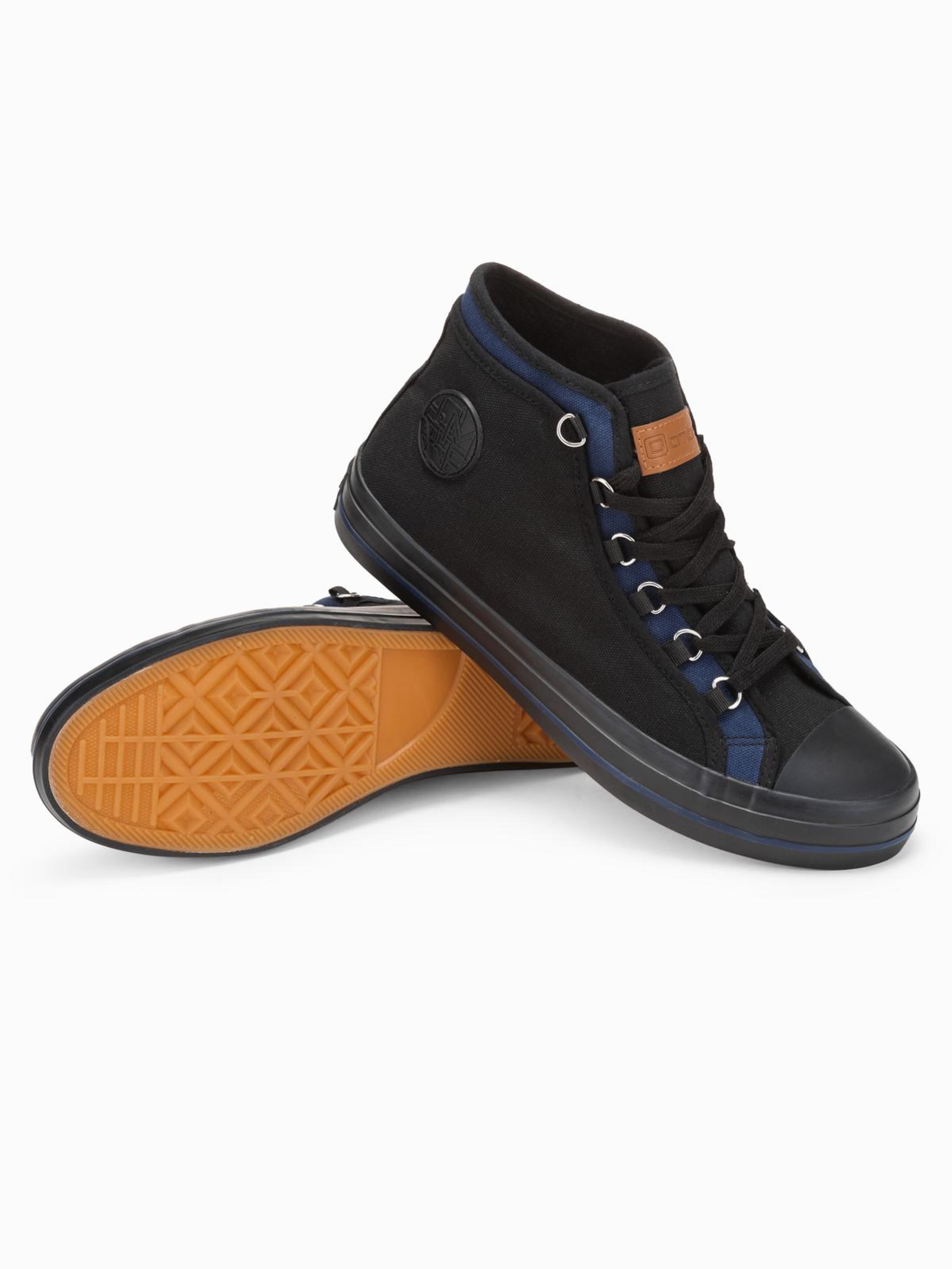 Baskets hautes Ombre en noir