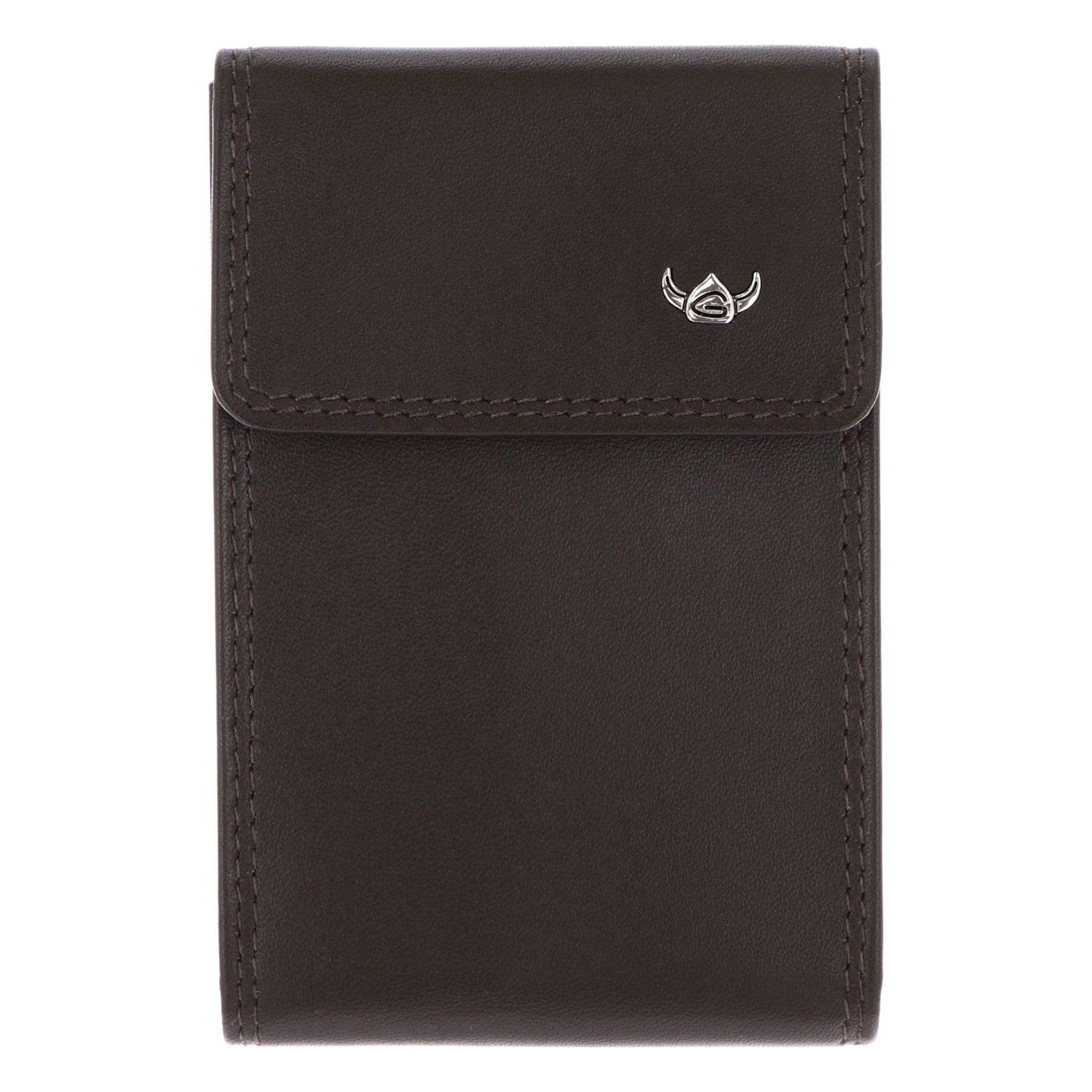 Porte-monnaies 'Polo' GOLDEN HEAD en marron : devant