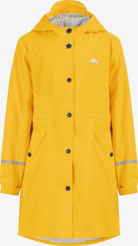 Schmuddelwedda Coat in Yellow: front