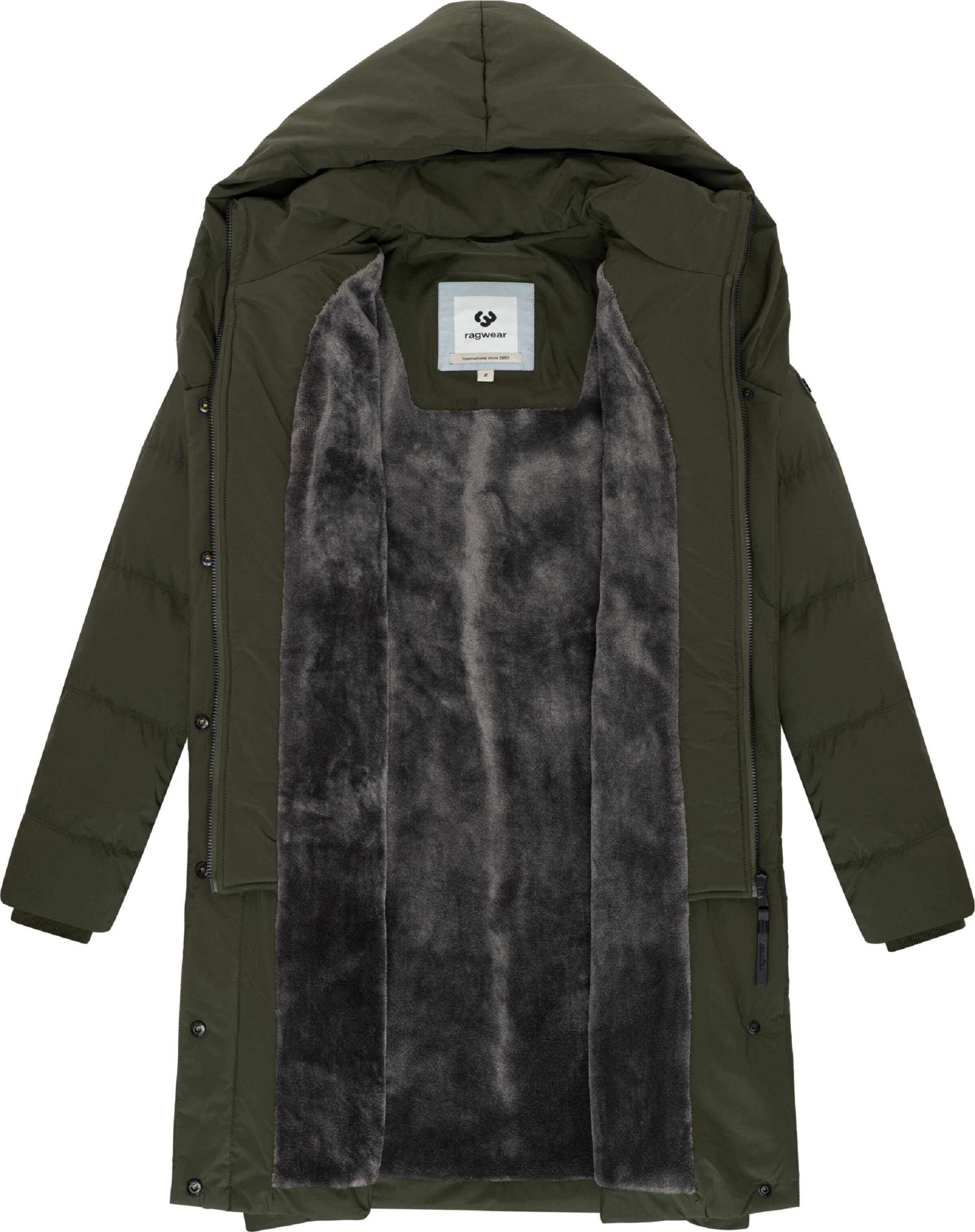 Ragwear Winter coat 'Natalka' in Green