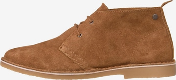 JACK & JONES Buty Chukka 'Bravo' w kolorze brązowy: przód