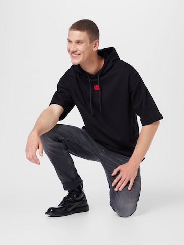 HUGO Red - Sweatshirt 'Dresley232' em preto