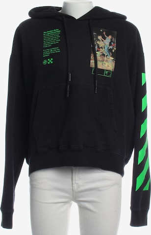 Off-White Sweatshirt / Sweatjacke L in Grün: Vorderseite