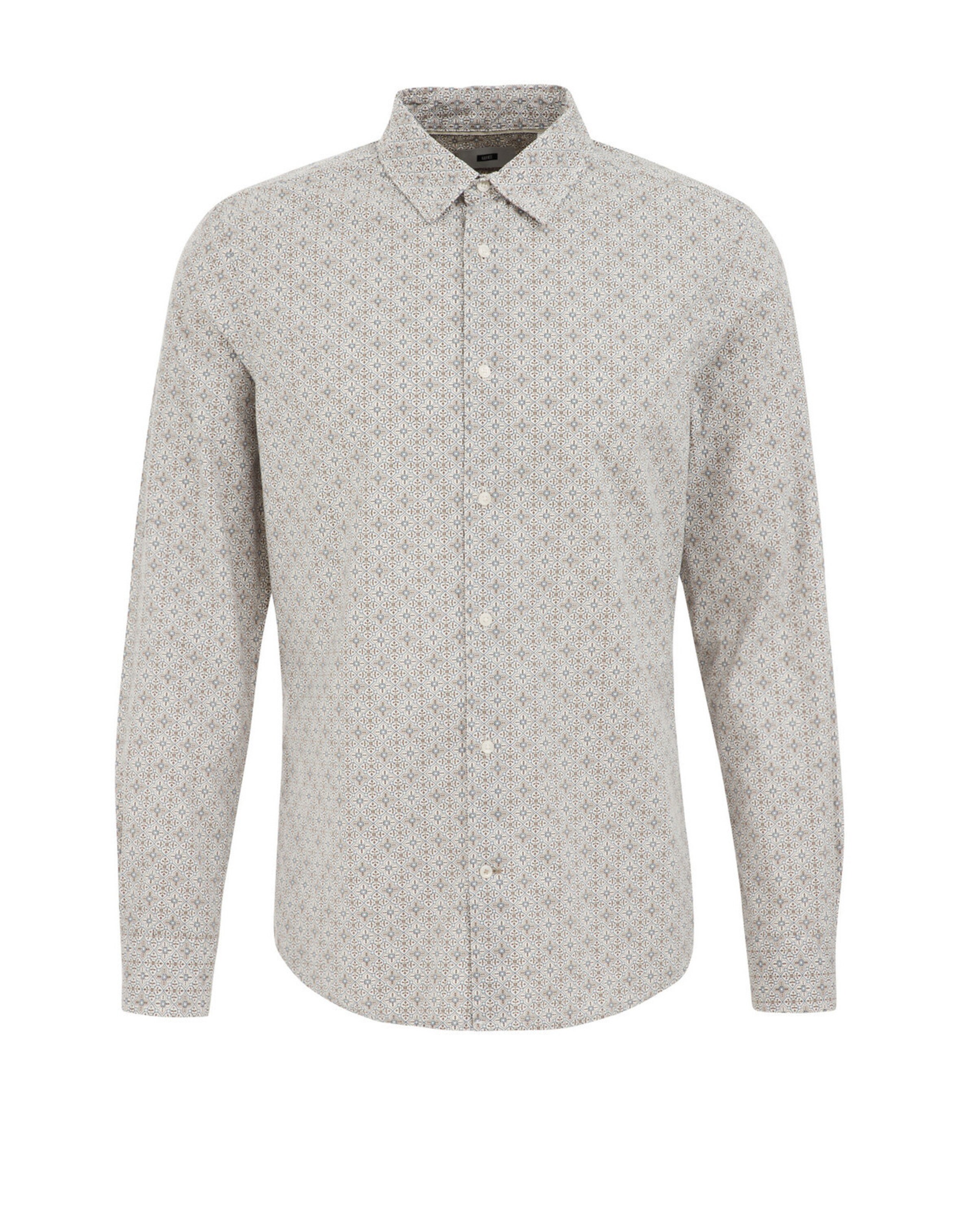 WE Fashion Slim Fit Skjorte i hvid: forside