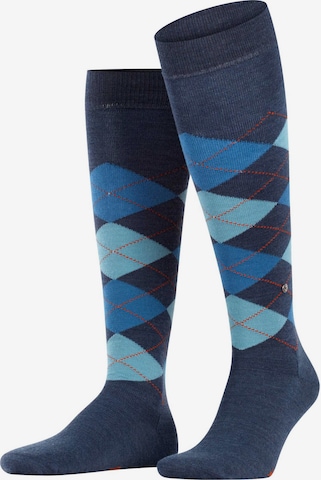 BURLINGTON Knee High Socks in Blue: front