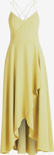 Vera Mont Abendkleid mit Volant in gelb, Produktansicht