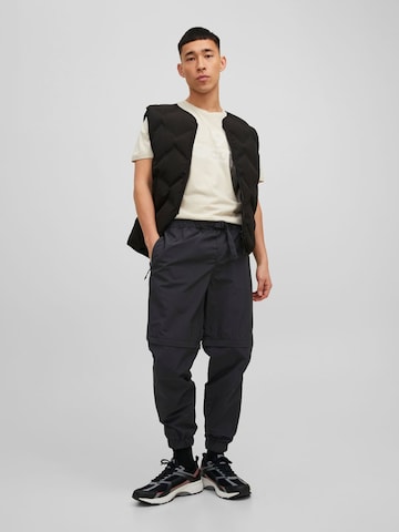 Tapered Pantaloni 'Bill' de la JACK & JONES pe negru