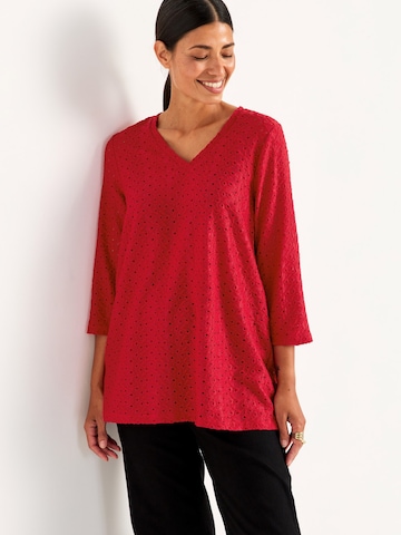 Cellbes of Sweden Tuniek in Rood: voorkant