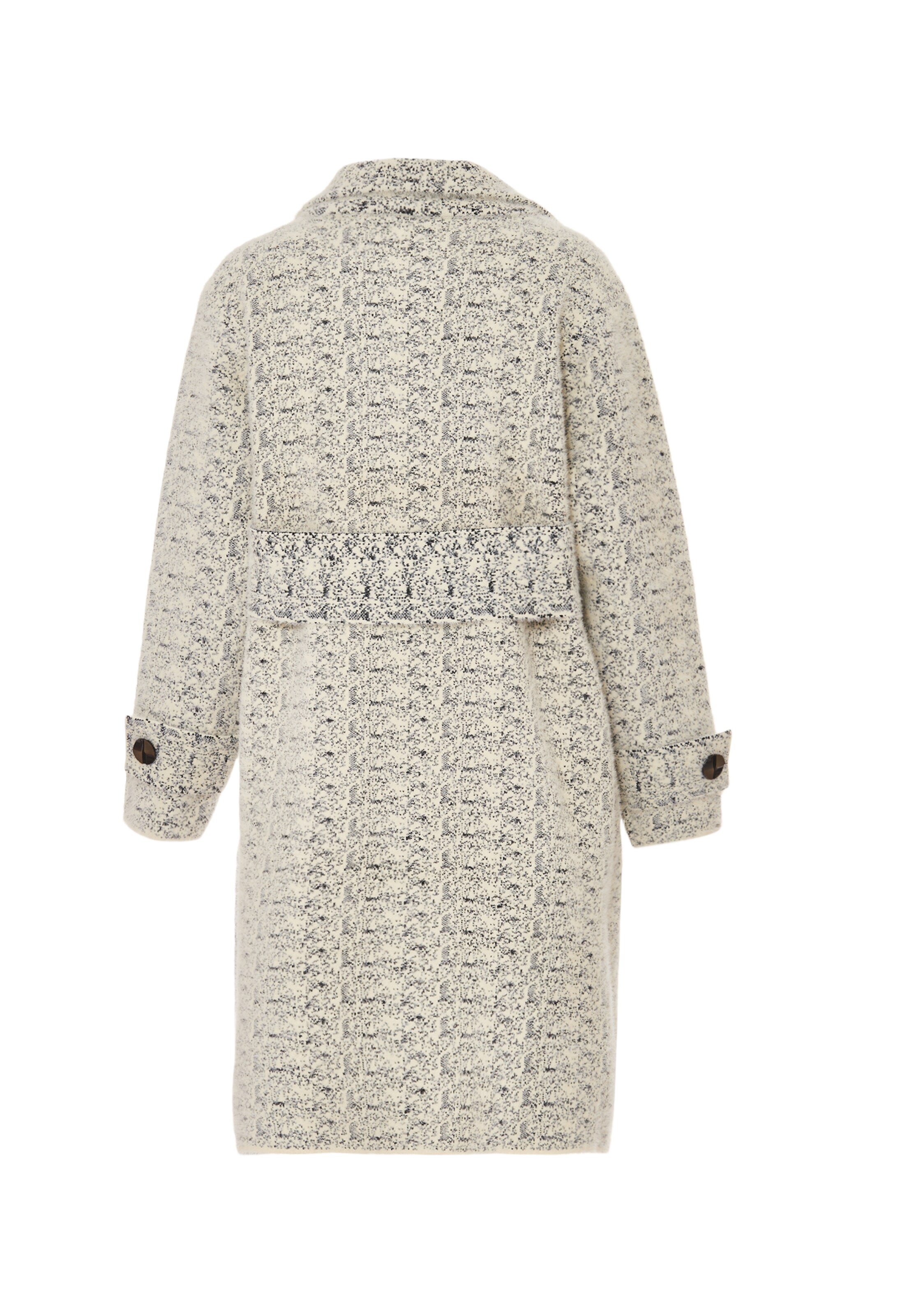 YASANNA - Sobretudo de malha em bege