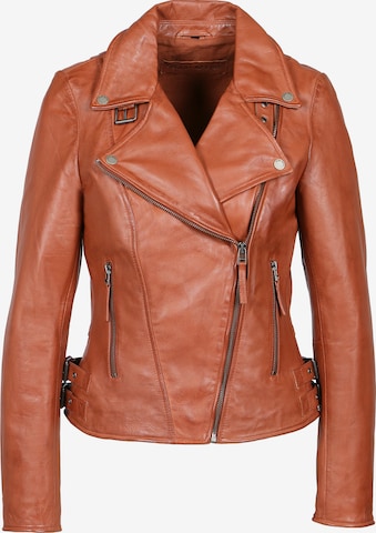 FREAKY NATION Välikausitakki 'Taxi Driver' värissä ruskea: etupuoli