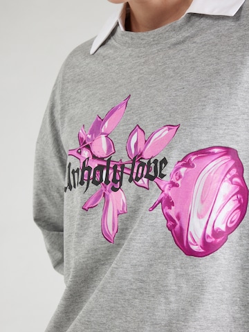 Monki Футболка в Серый