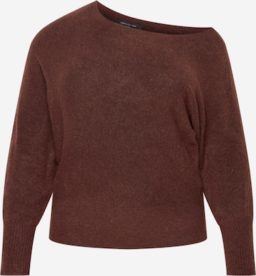 Forever New Curve Sweater 'Madelyn' in Brown: front