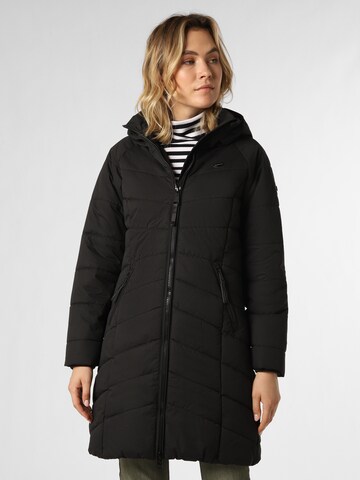 Ragwear Winter Coat ' ' in Black: front
