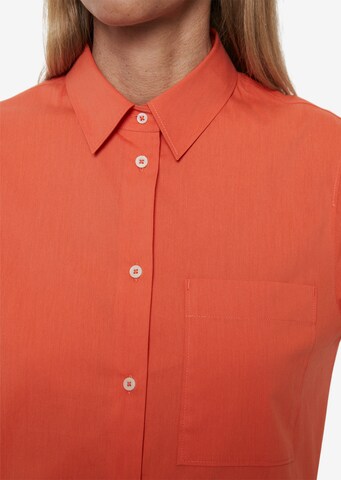 Marc O'Polo Shirt Dress in Orange