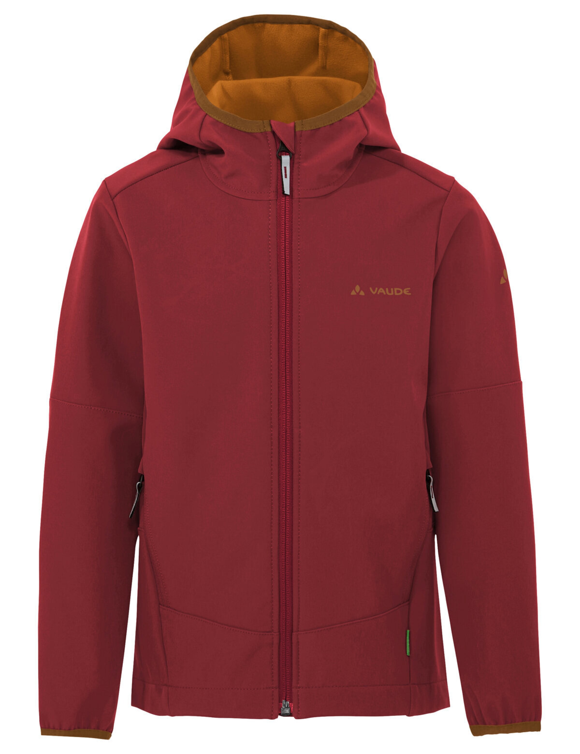 VAUDE Outdoorjas 'Caprea' in Rood: voorkant