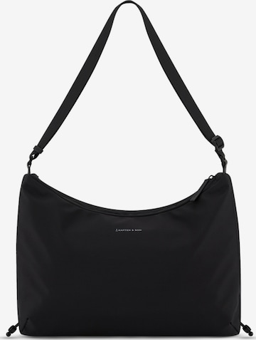 Kapten & Son Сумка через плечо 'Skara Large' в Черный: спереди