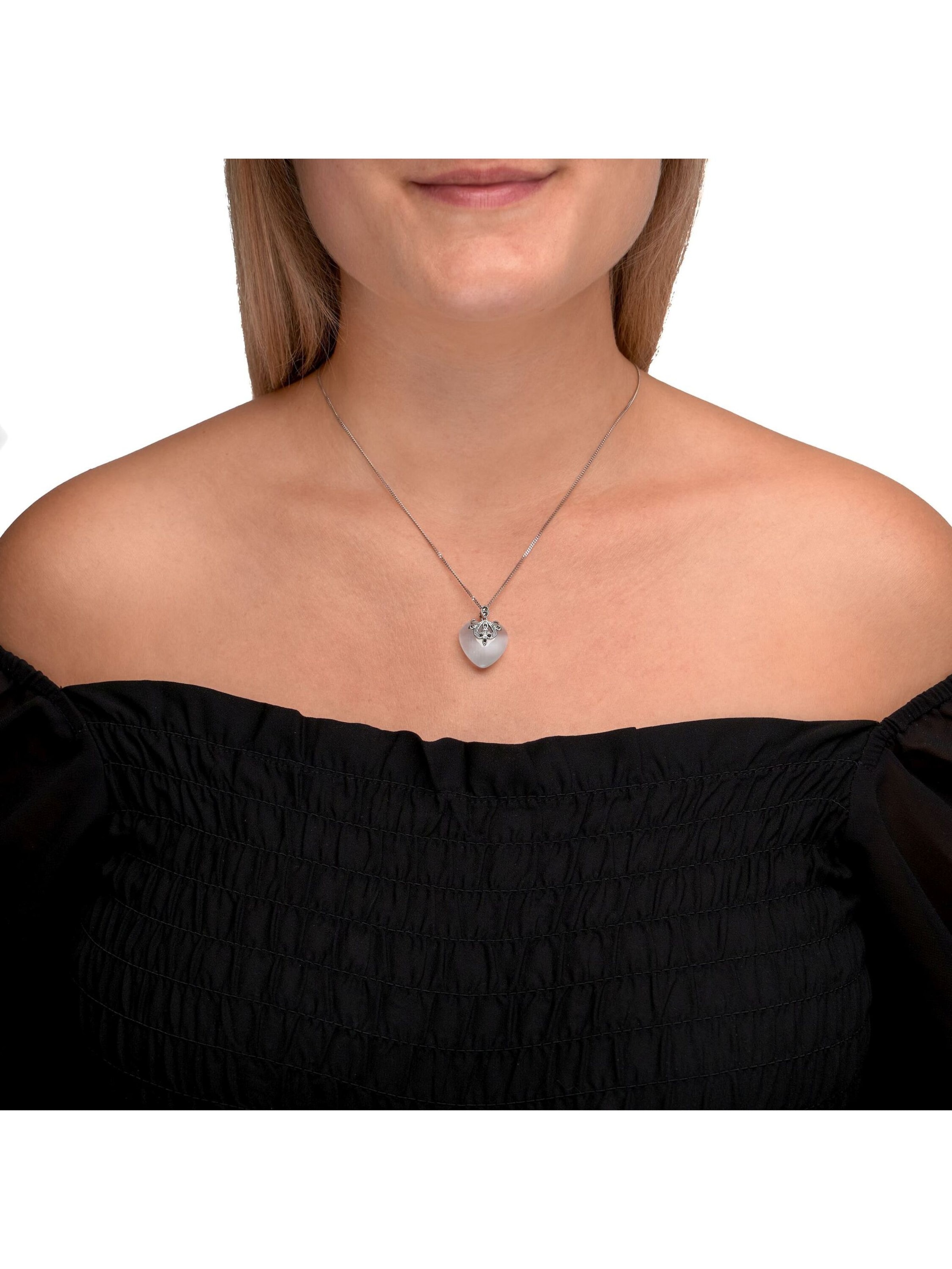 Chaîne Zeeme en argent : devant