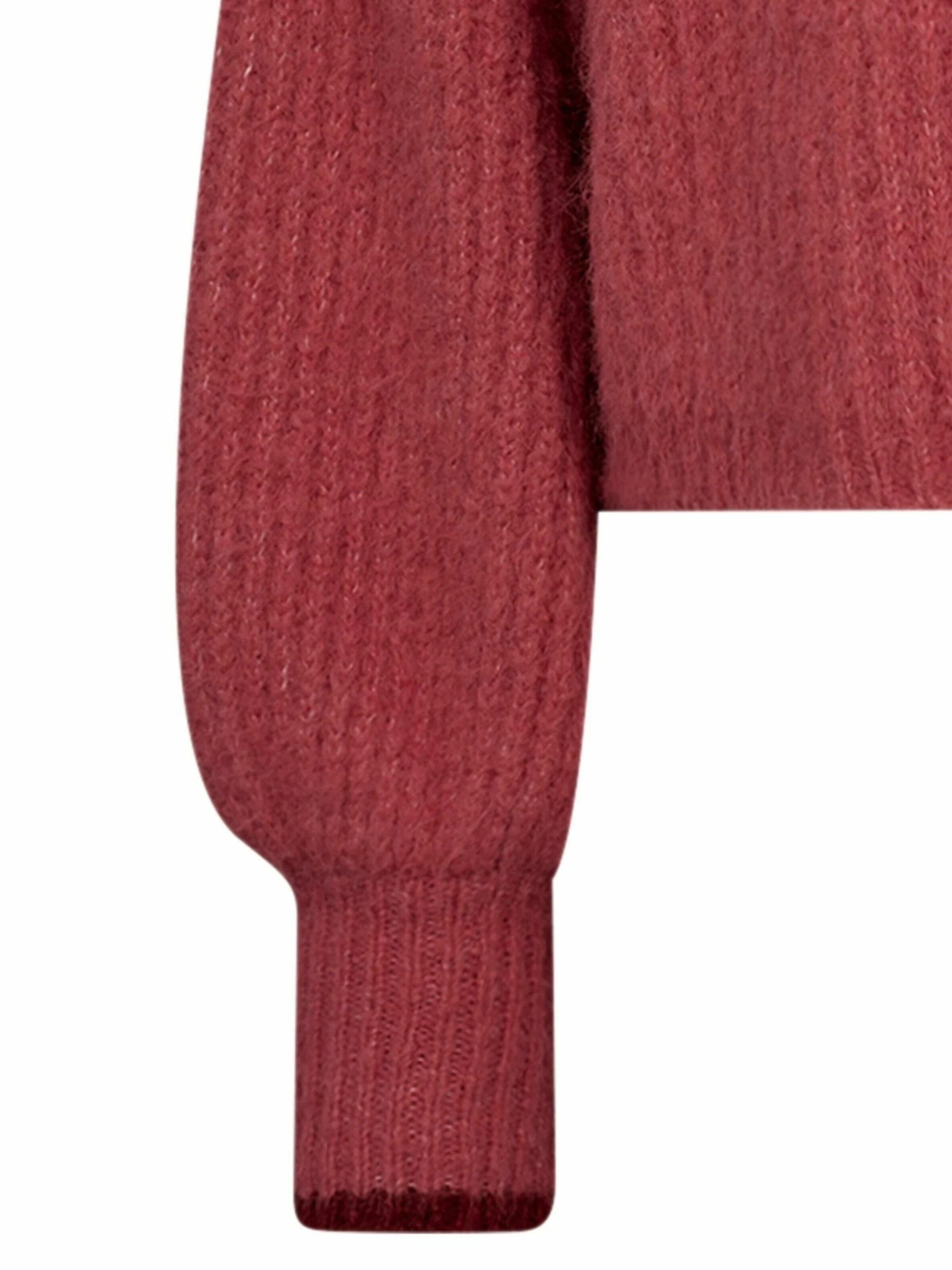 Pull-over ' CoralieCC ' co'couture en marron