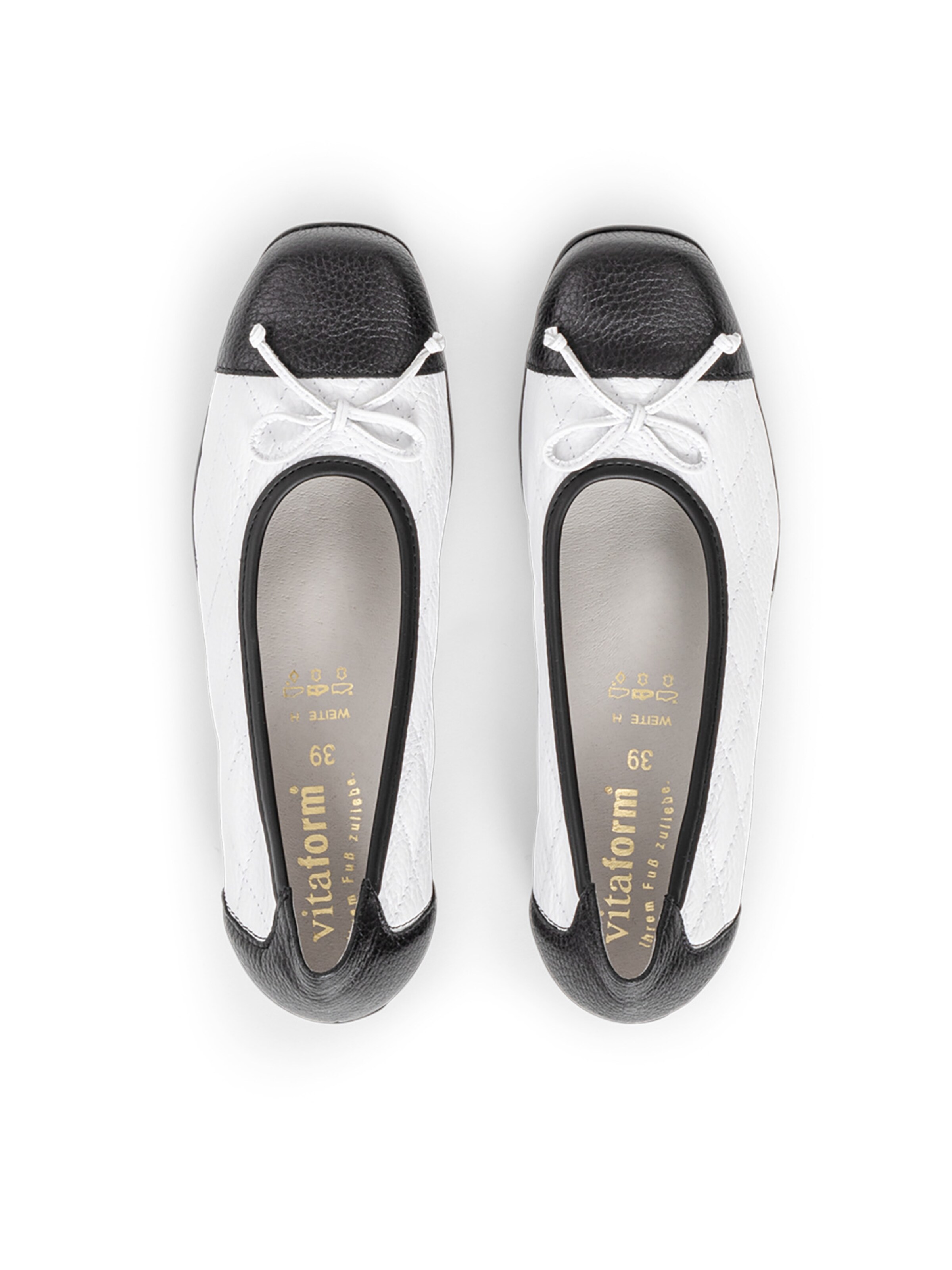 Ballerina di VITAFORM in bianco