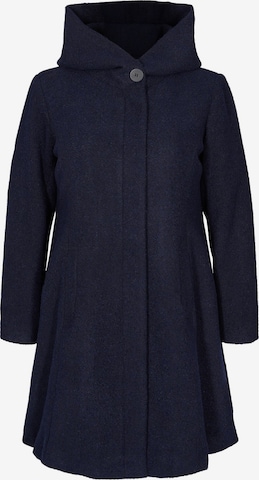 Zizzi Ανοιξιάτικο και φθινοπωρινό παλτό σε μπλε: μπροστά
