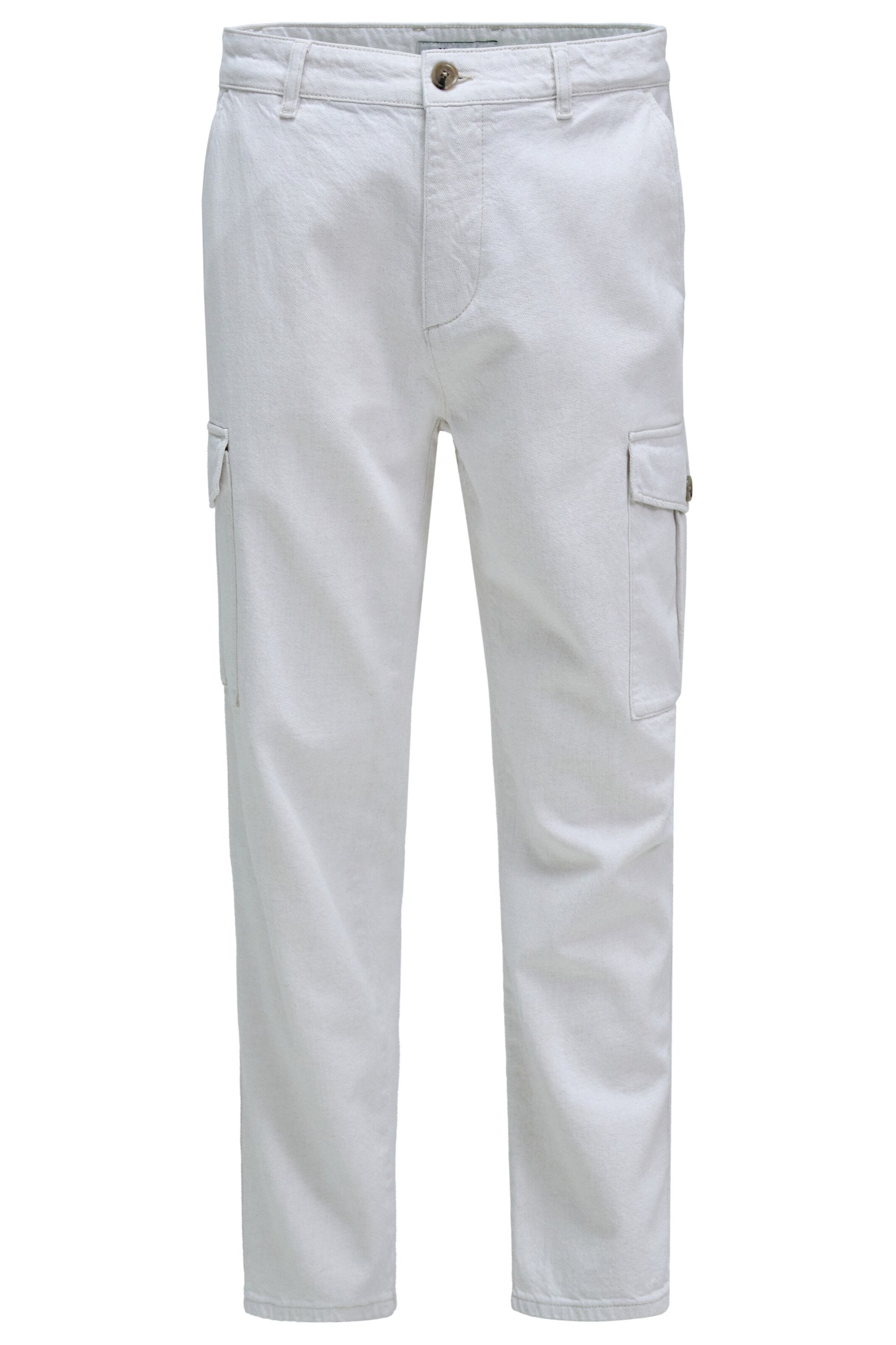 Salsa Jeans Slimfit Chino in Beige: voorkant