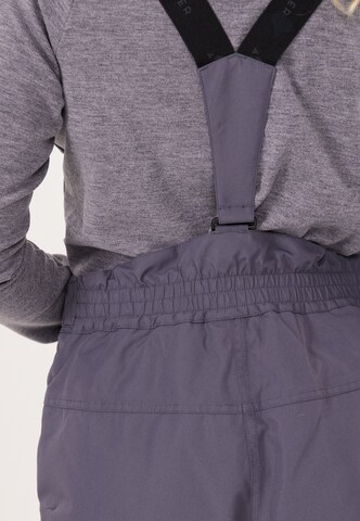 Whistler Regular Workout Pants 'Drizzle' in Grey