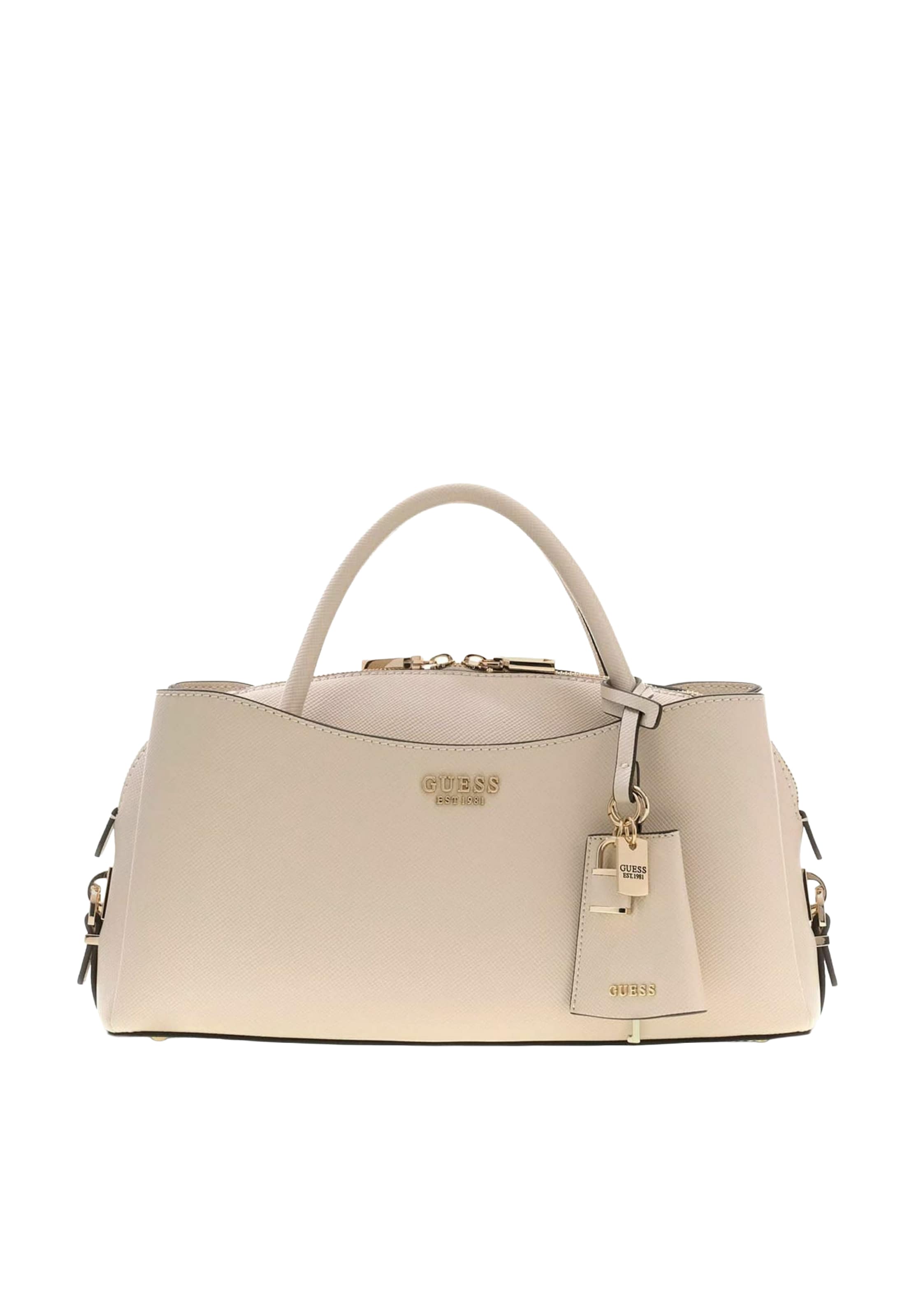 GUESS Handväska 'DANIELLE' i beige: framsida