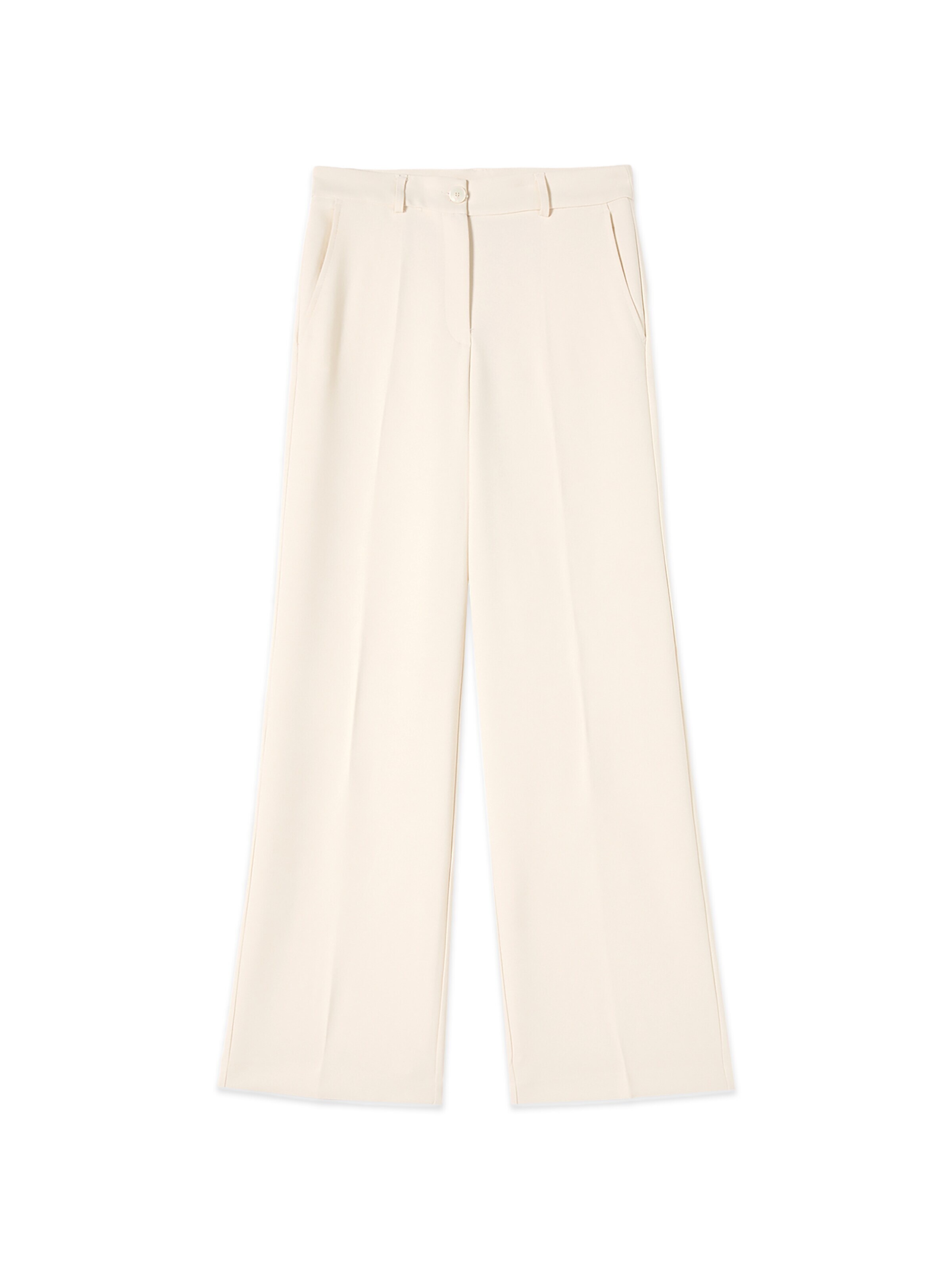 Baggy Pantalon oltre en blanc : devant