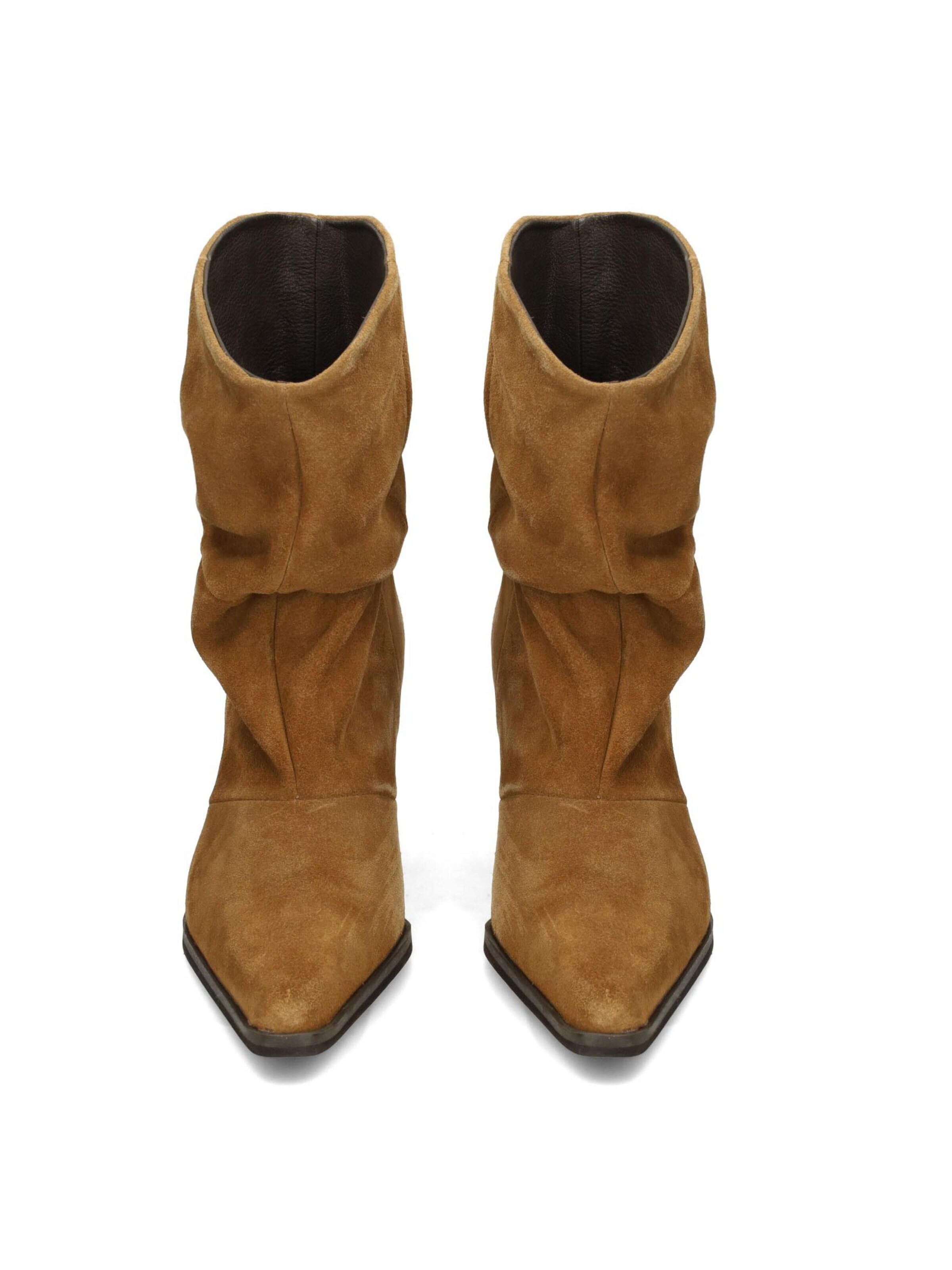 Haboob Boots 'HABOOB JUNA Dames Laarzen' in Bruin