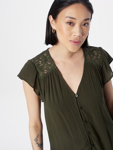 ABOUT YOU Blouse 'Denise' in Groen