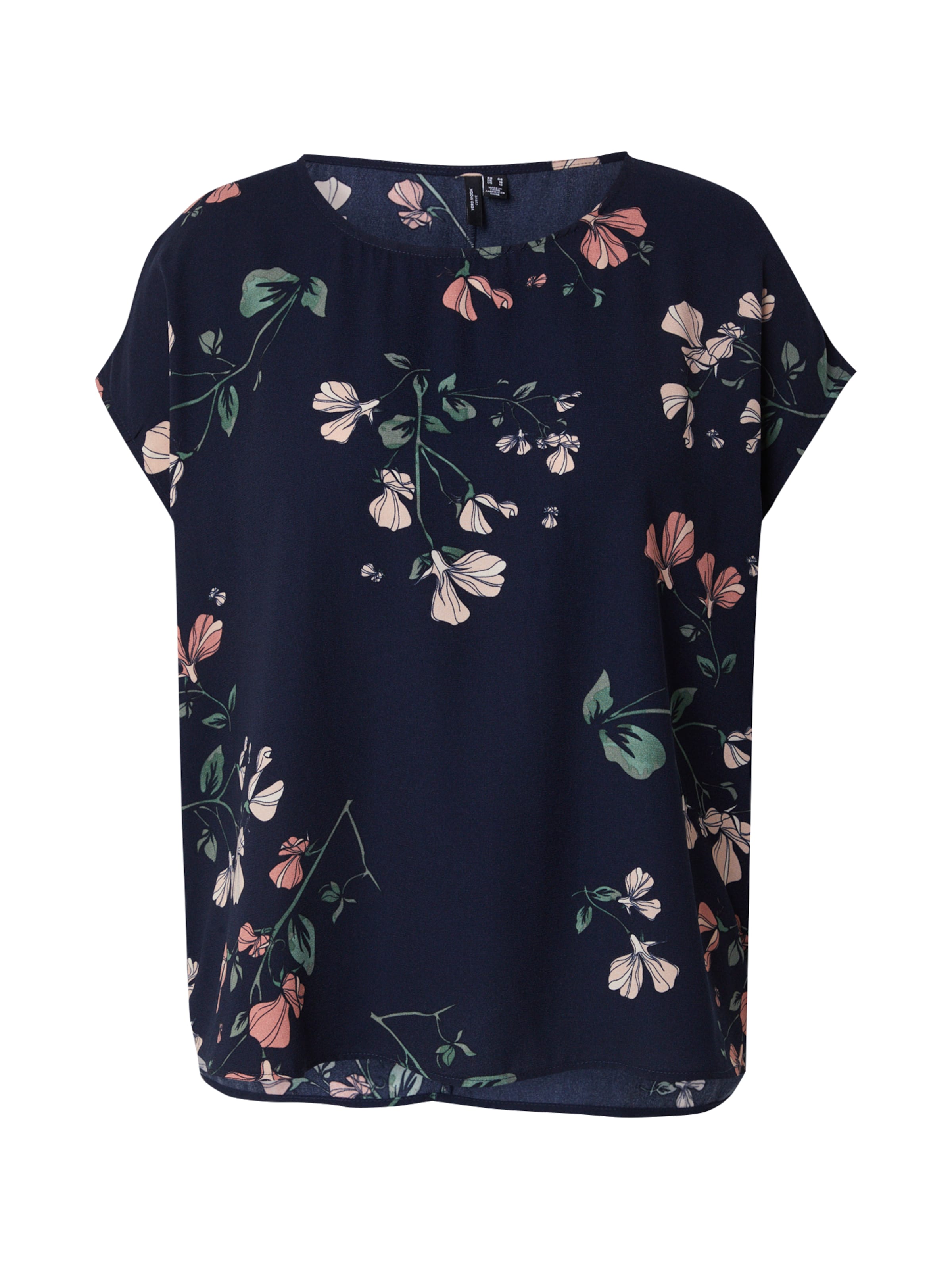 Bluză 'VMNEW HALLIE' de la Vero Moda Curve pe albastru: față