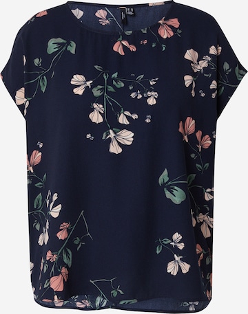 Chemisier 'VMNEW HALLIE' Vero Moda Curve en bleu : devant