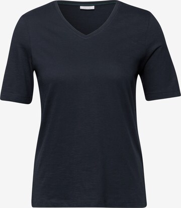 CECIL T-Shirt im Tunika-Look in Blau: Vorderseite