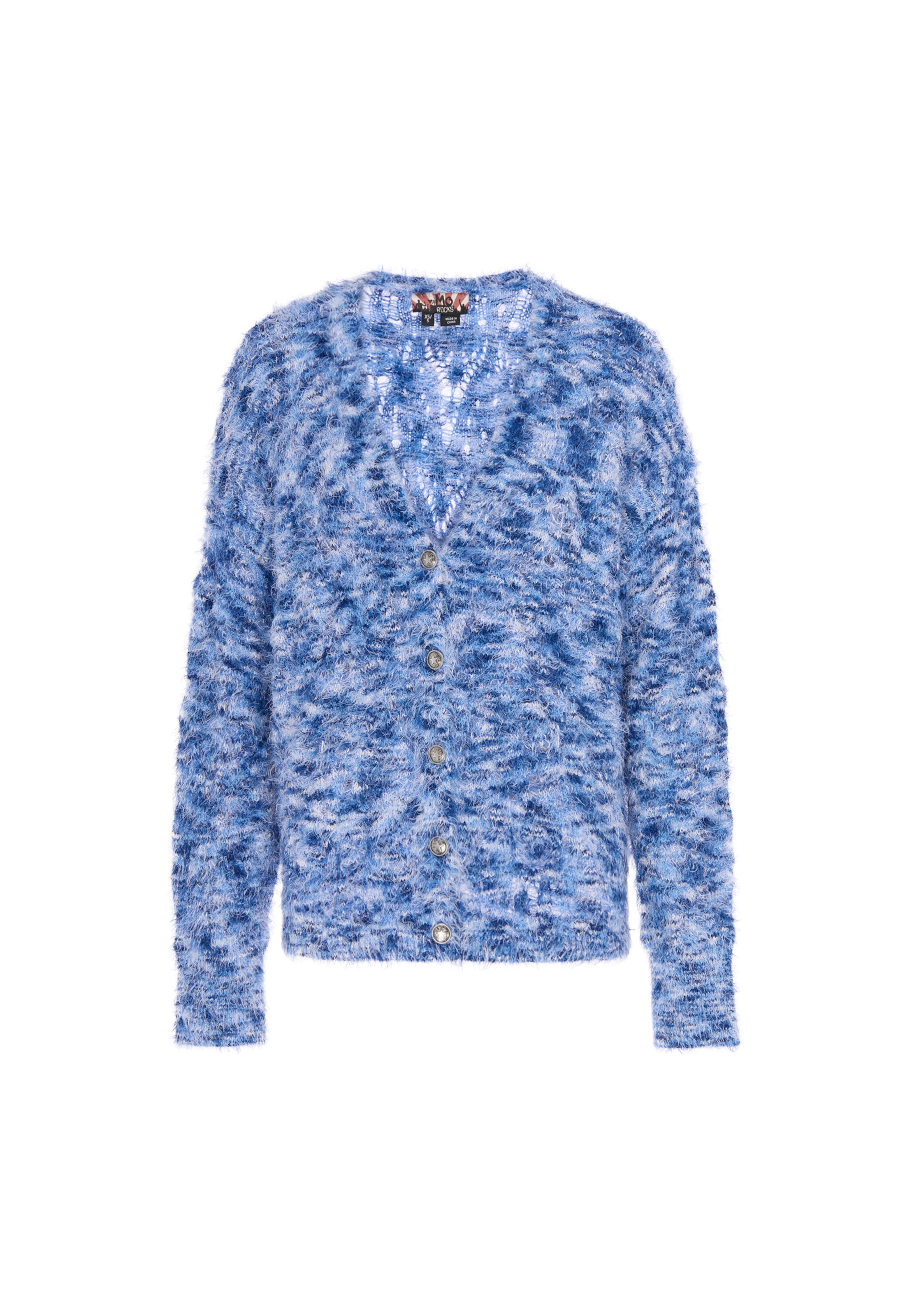 Cardigan myMo ROCKS en bleu : devant