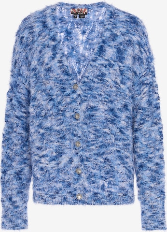 Cardigan myMo ROCKS en bleu : devant