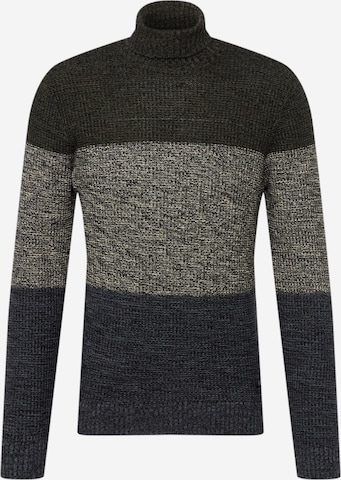 Pull-over BLEND en gris : devant