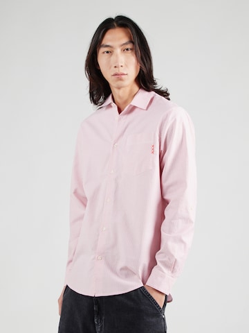 SCOTCH & SODA Rovný strih Košeľa 'Seasonal Core' - Ružová: predná strana
