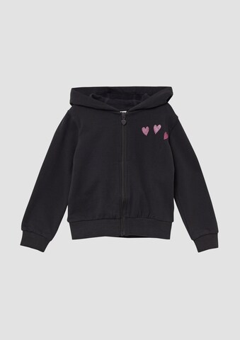 s.Oliver Sweatshirt in Schwarz: Vorderseite