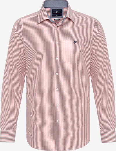 Camicia 'Gordon' DENIM CULTURE di colore navy / rosso ciliegia / bianco, Visualizzazione prodotti