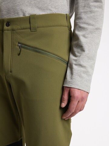 Haglöfs Slim fit Outdoor Pants 'Chilly' in Green