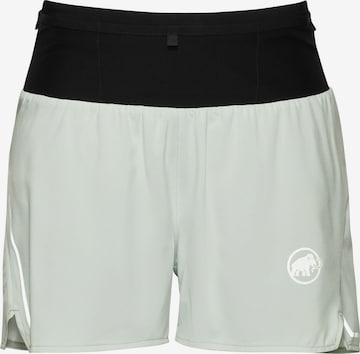 MAMMUT Regular Sportshorts 'Aenergy' in Grün: Vorderseite