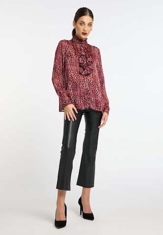 faina Blouse in Red