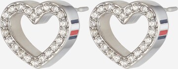 Boucles d'oreilles TOMMY HILFIGER en argent : devant